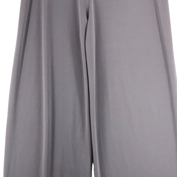 Express Tricot Womens Size L Pants Straight Leg Flowy Pull On Stretch Grey - Picture 7 of 11